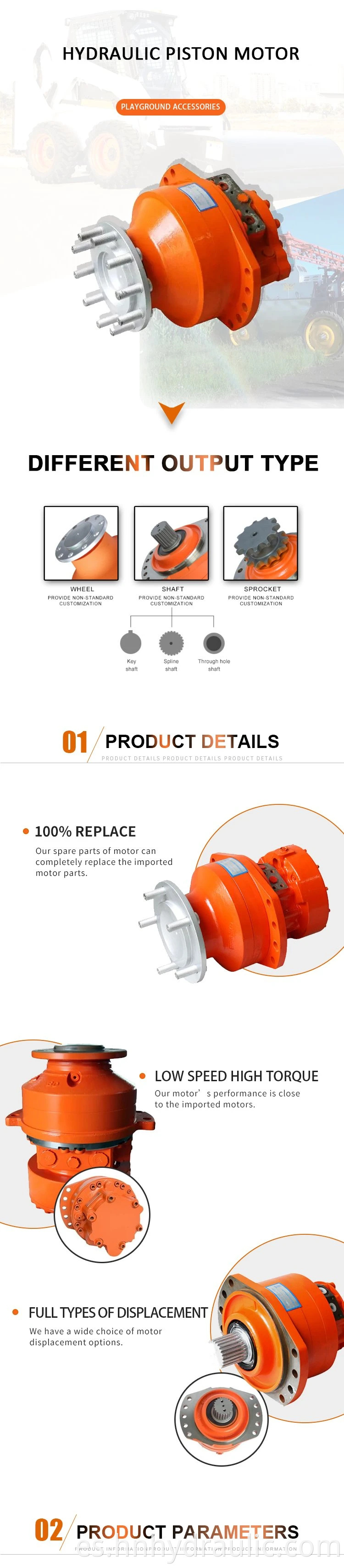 POCLAIN MS Series MSE11-2-115-R11-2A70 ALTA DE BAJA TRABAJO ALTO TRABAJO Radial Piston Motor hidrobase hidrobase con precio